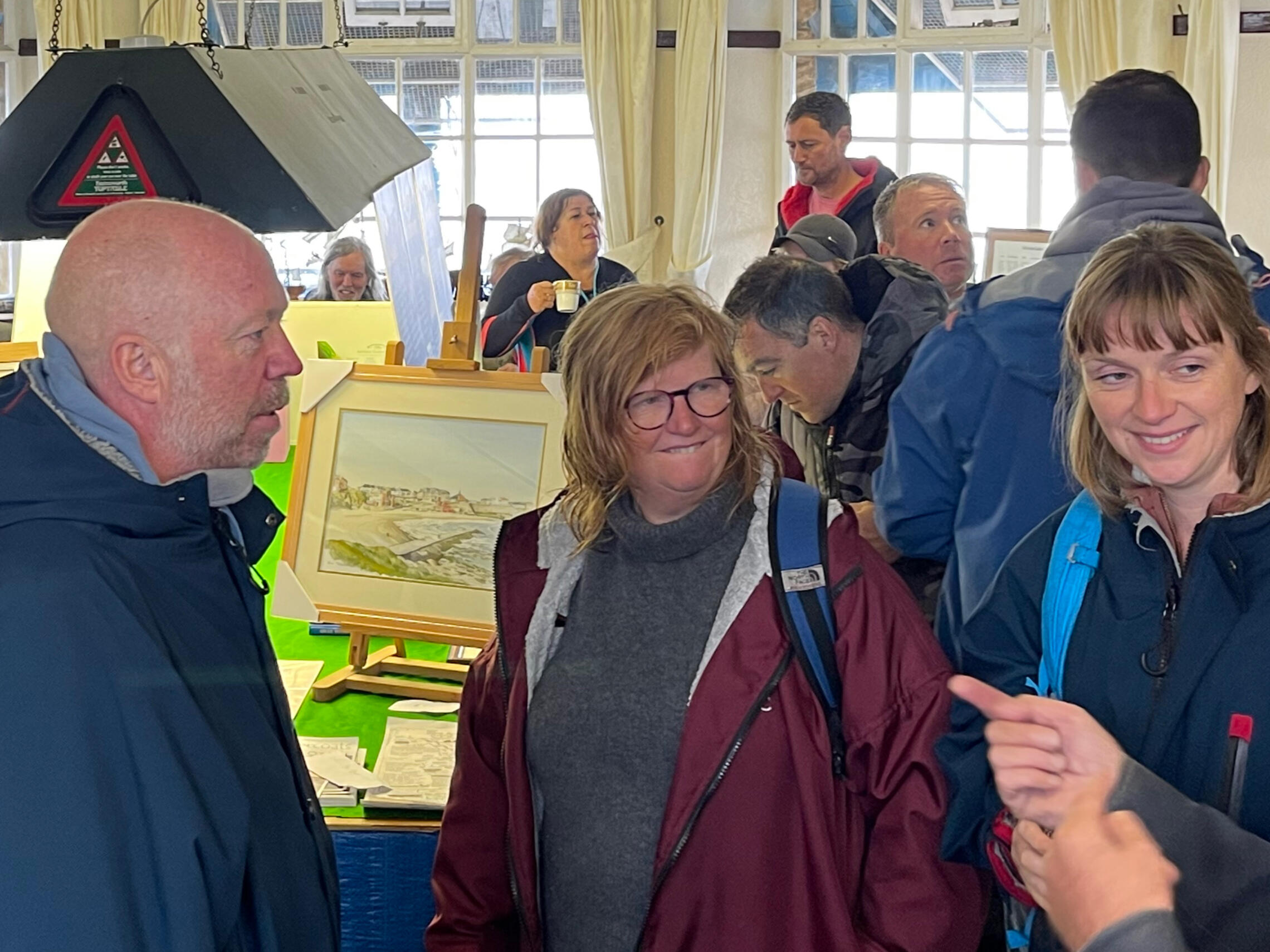 Visitors to the Watch House