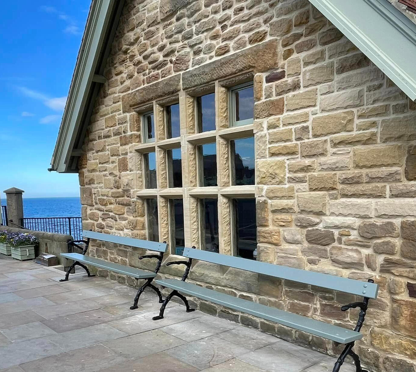 Watch House west windows, renovated